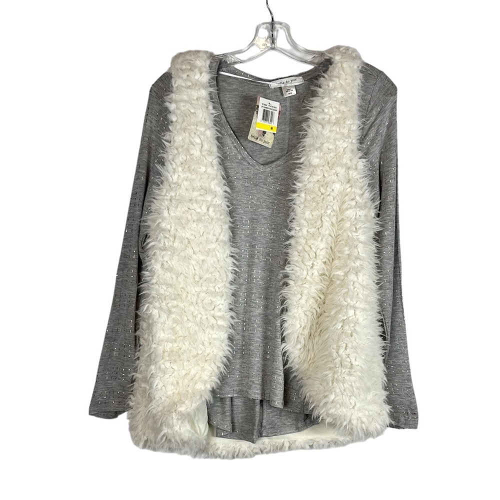 Belle Du Jour Two Piece Set with Top and Vest